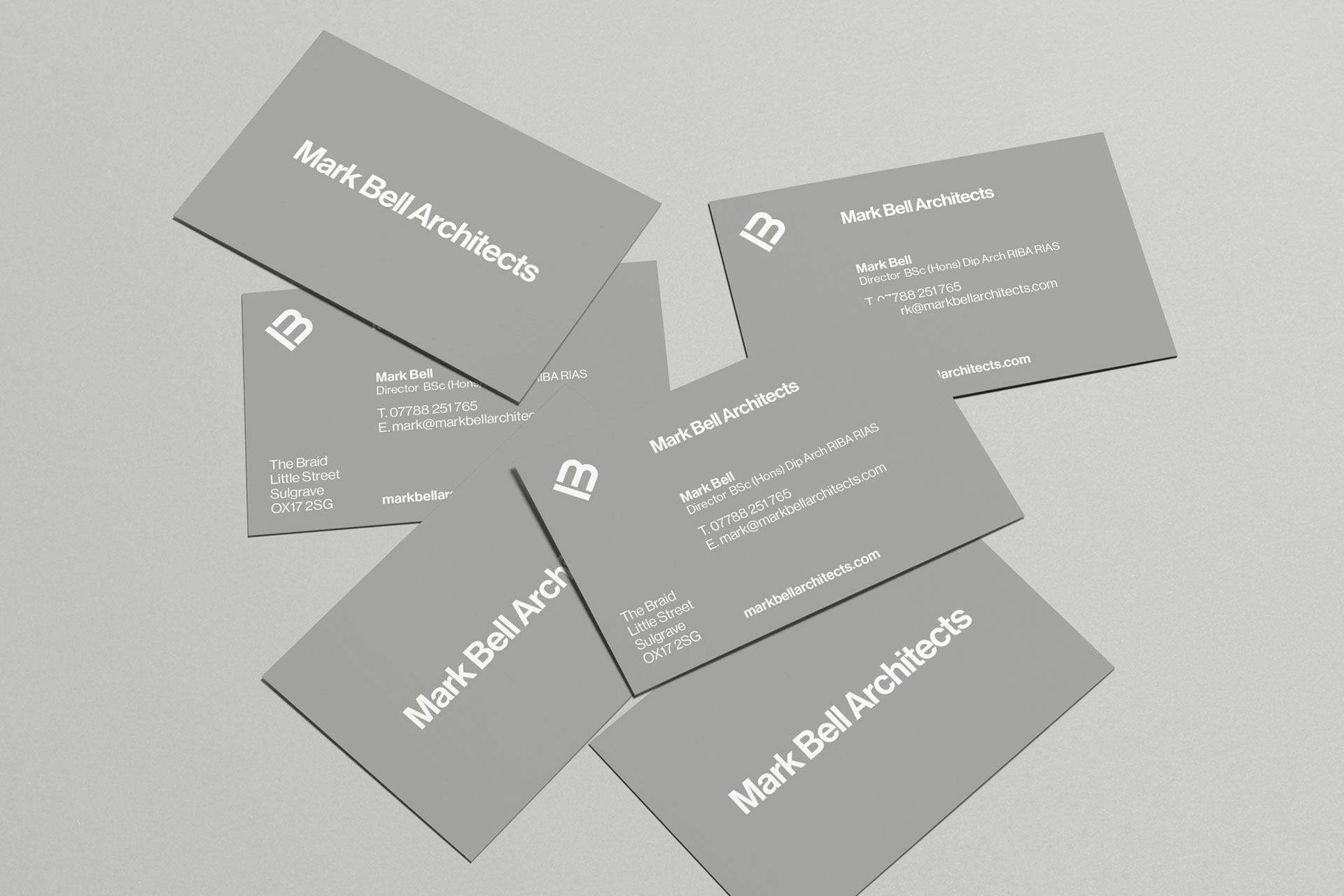 Mark Bell Architects Business Cards